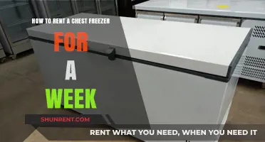 Renting a Chest Freezer for a Week: Quick and Easy Guide