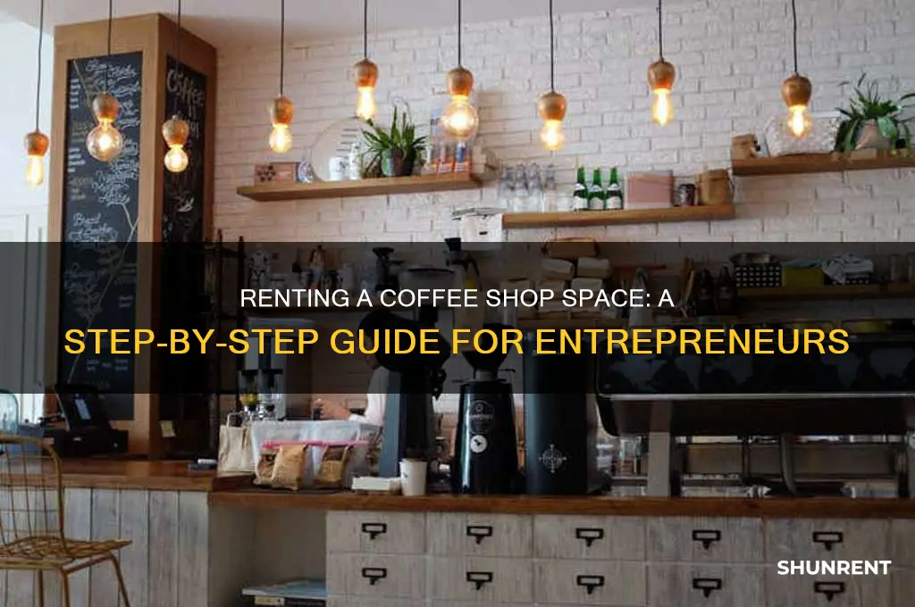 how to rent a coffee shop lace