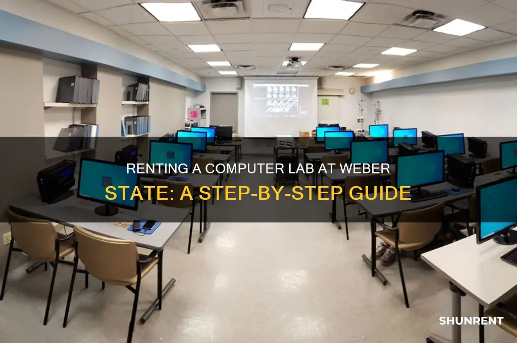 how to rent a computer lab at weber state