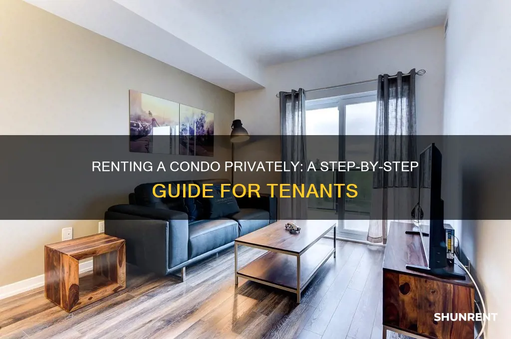 how to rent a condo from a private owner