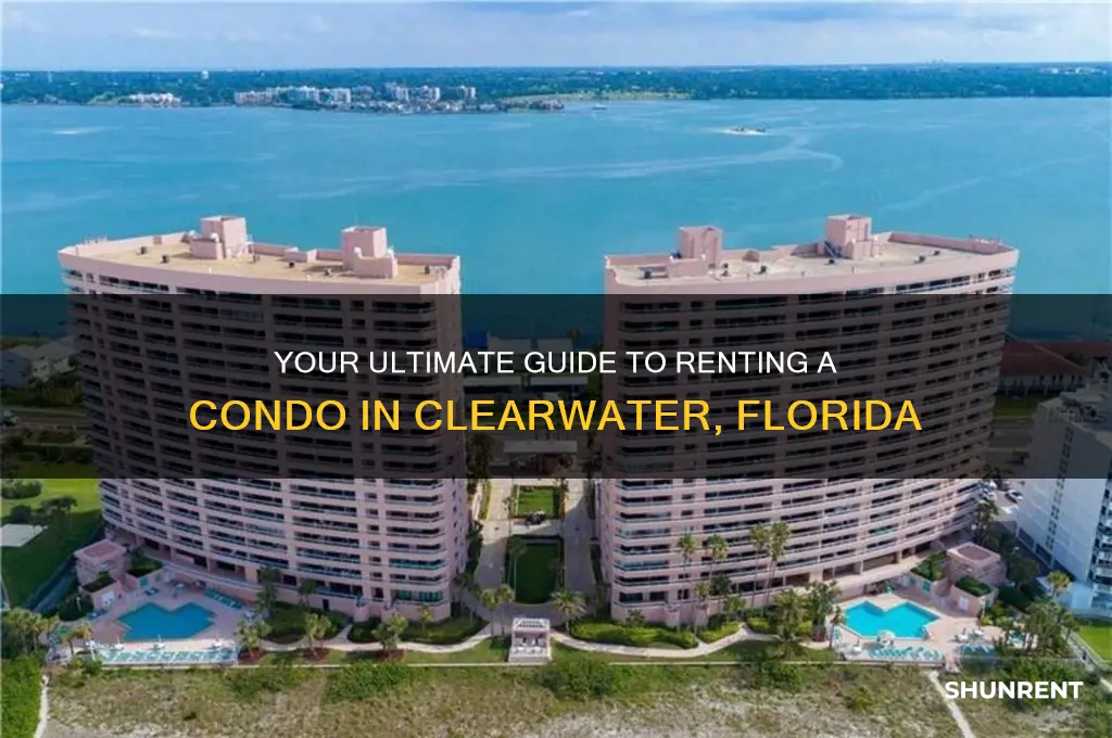 how to rent a condo in clearwater florida