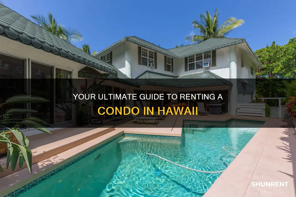 how to rent a condo in hawaii