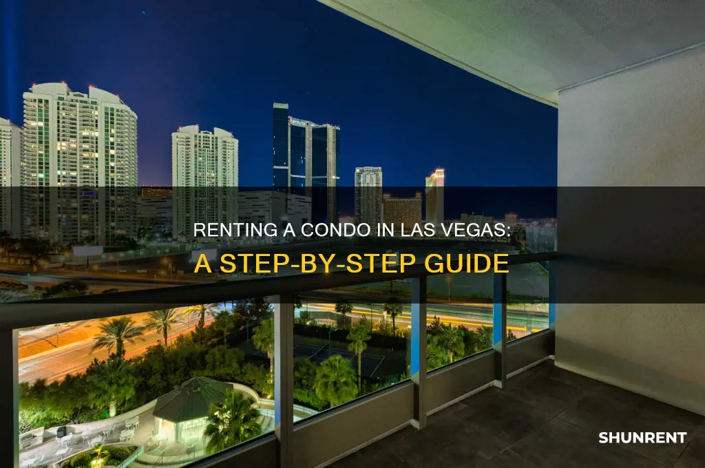 how to rent a condo in las vegas