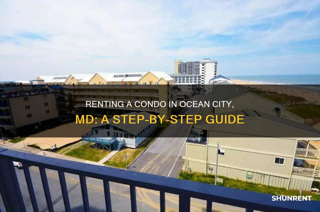 how to rent a condo in ocean city md