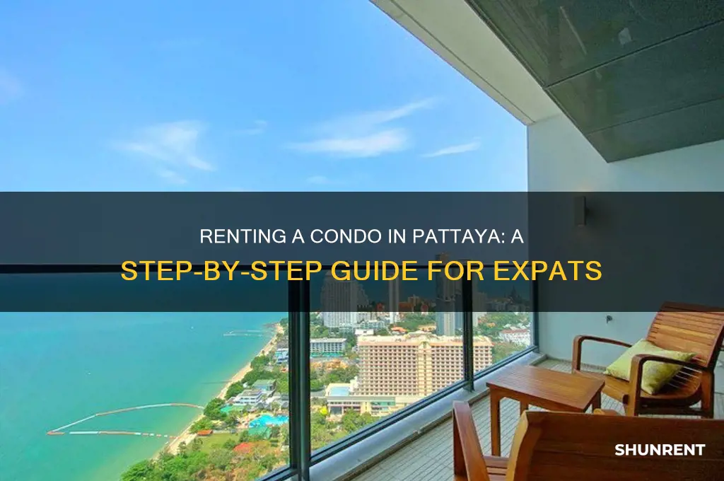 how to rent a condo in pattaya