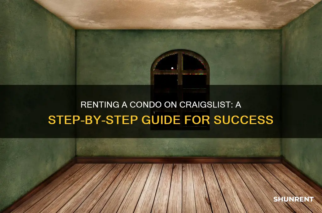 how to rent a condo on craigslist