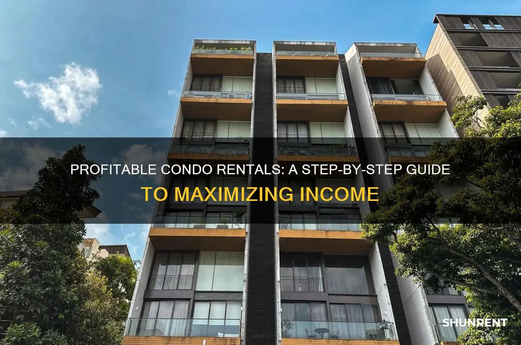 how to rent a condo to make money