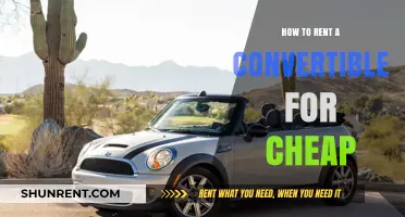 Affordable Convertible Rentals: Tips for Scoring a Cheap, Stylish Ride