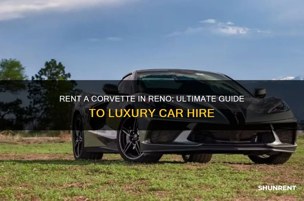 how to rent a corvette in reno