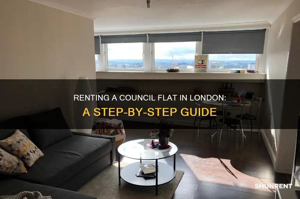 how to rent a council flat in london