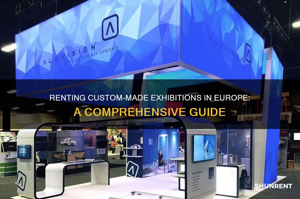 how to rent a custom-made exhibition in europe