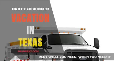 Renting a Diesel Truck for Your Texas Vacation: A Guide