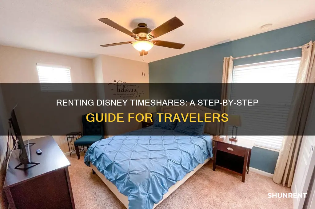 how to rent a disney timeshare from an owner