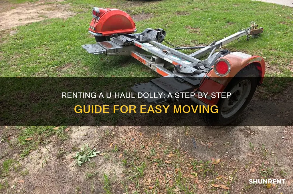 how to rent a dolly from uhaul