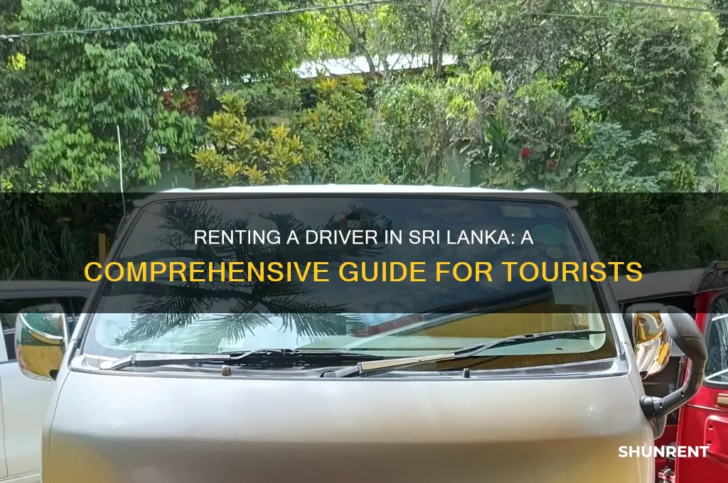 how to rent a driver in sri lanka