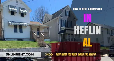 Renting a Dumpster in Heflin, AL: A Step-by-Step Guide