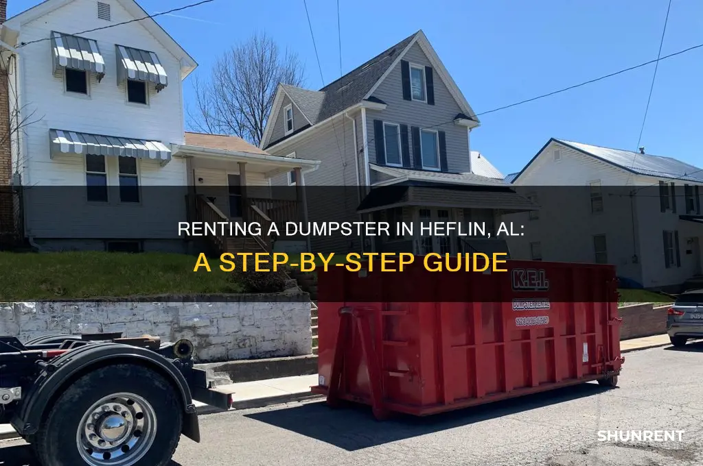 how to rent a dumpster in heflin al
