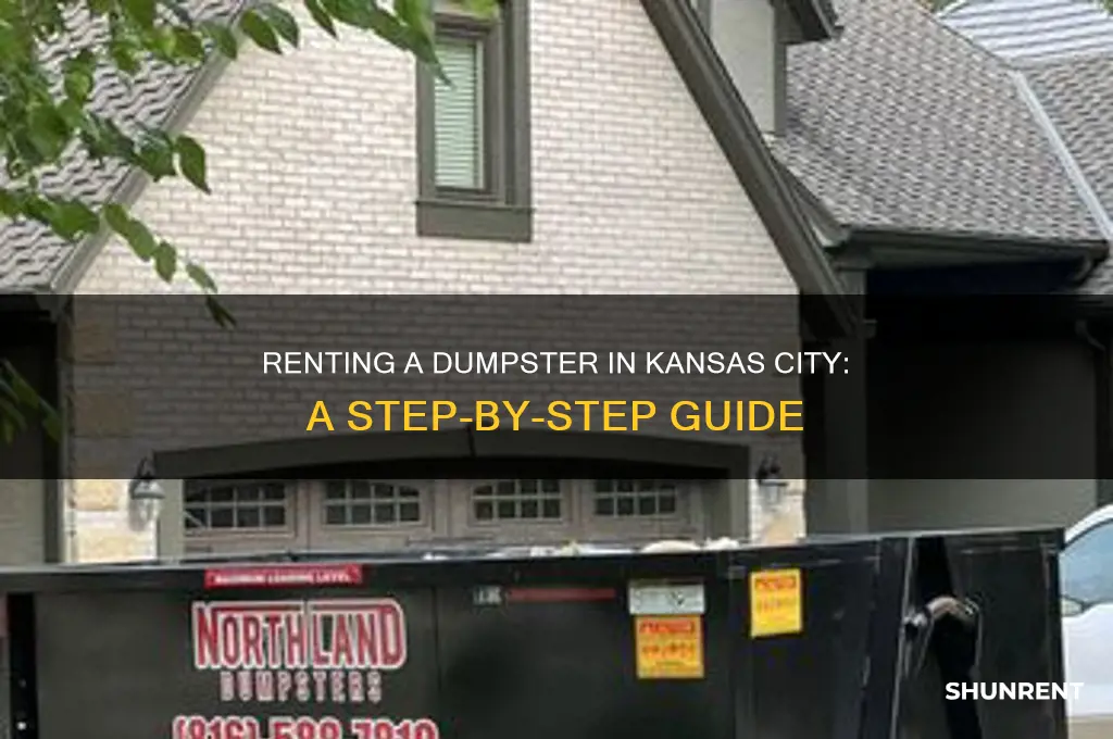 how to rent a dumpster in kansas city