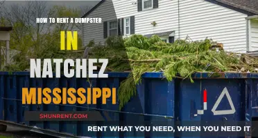 Renting a Dumpster in Natchez, Mississippi: A Step-by-Step Guide