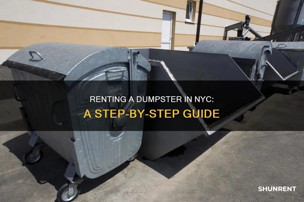 how to rent a dumpster in nyc