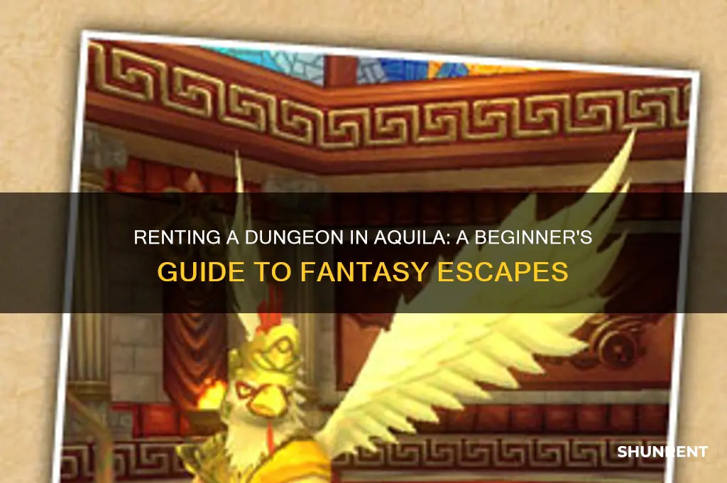 how to rent a dungeon in aquila