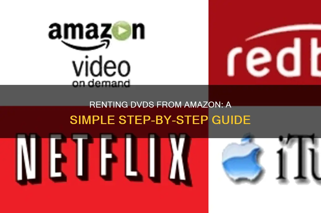 how to rent a dvd from amazon