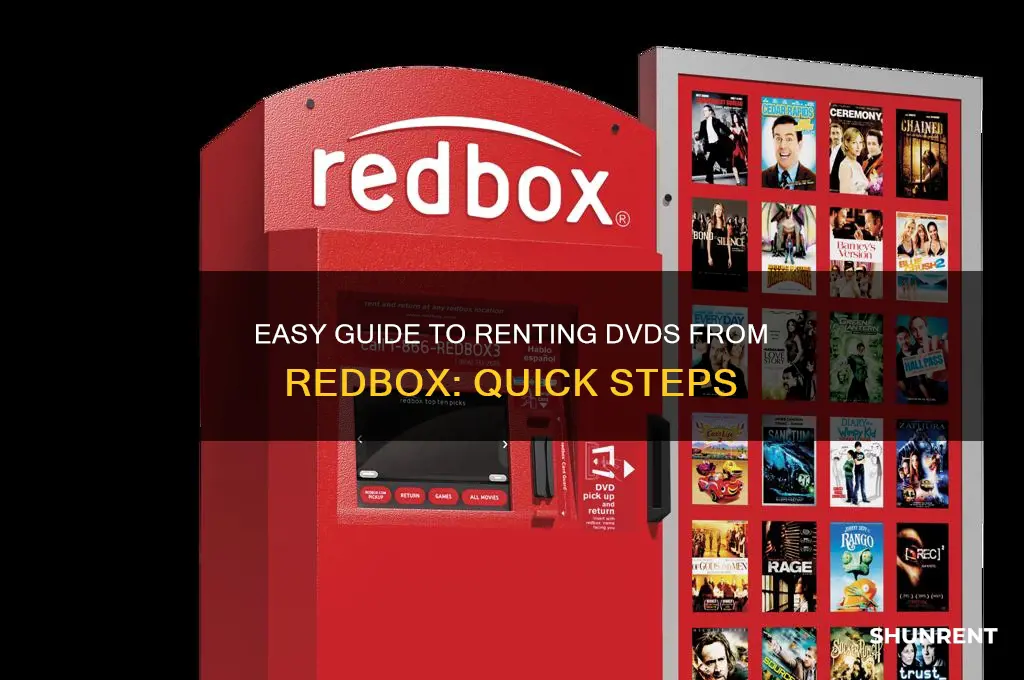 how to rent a dvd from redbox