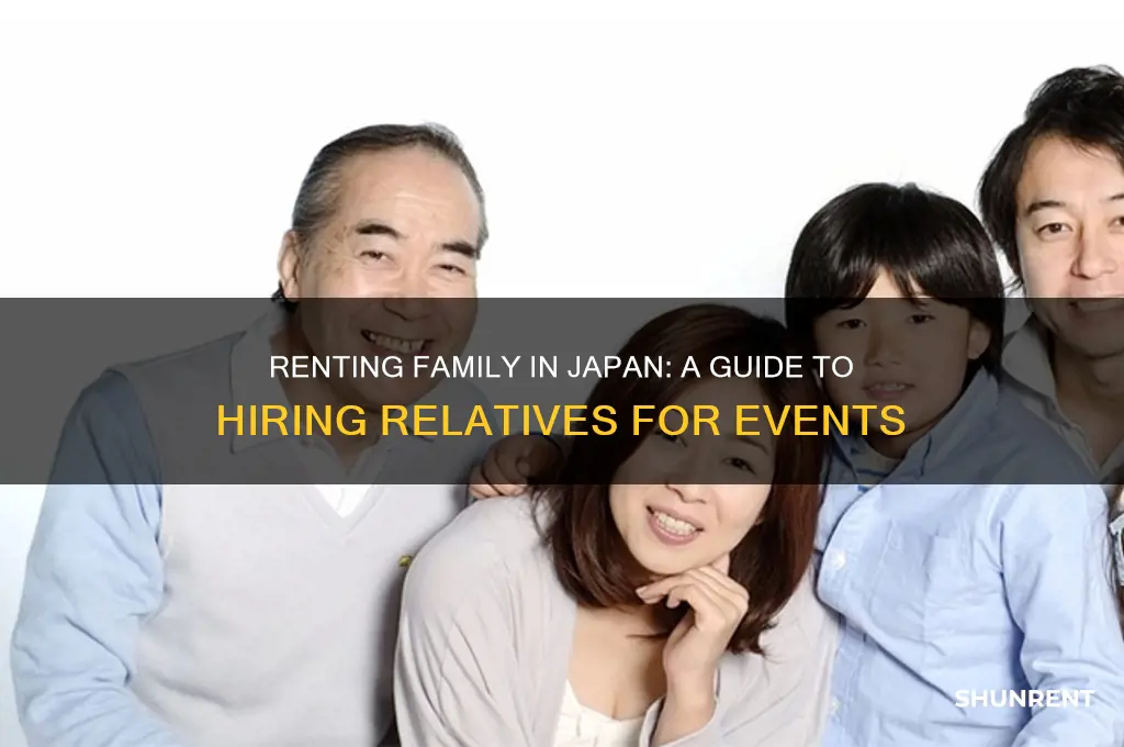 how to rent a family in japan