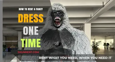 Renting a Fancy Dress: One-Time Tips for a Stunning Look