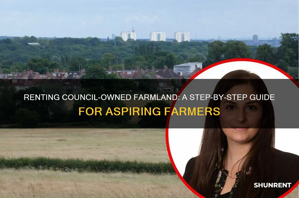 how to rent a farm from the council
