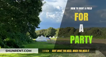 Renting the Perfect Field for Your Party: A Step-by-Step Guide
