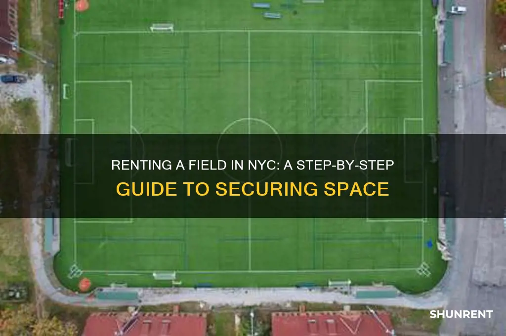 how to rent a field in nyc