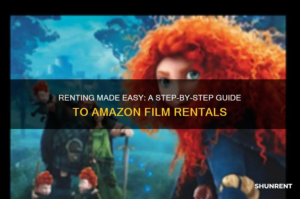 how to rent a film on amazon