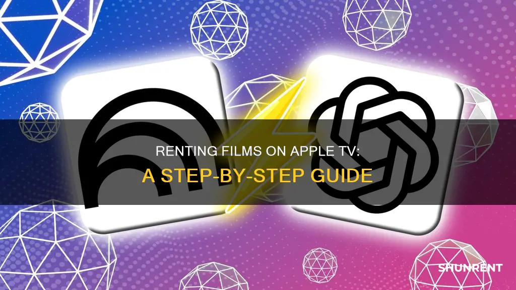 how to rent a film on apple tv
