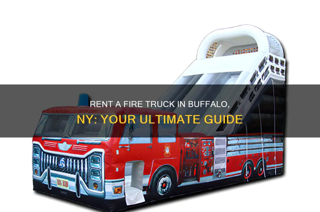how to rent a fire truck buffalo ny