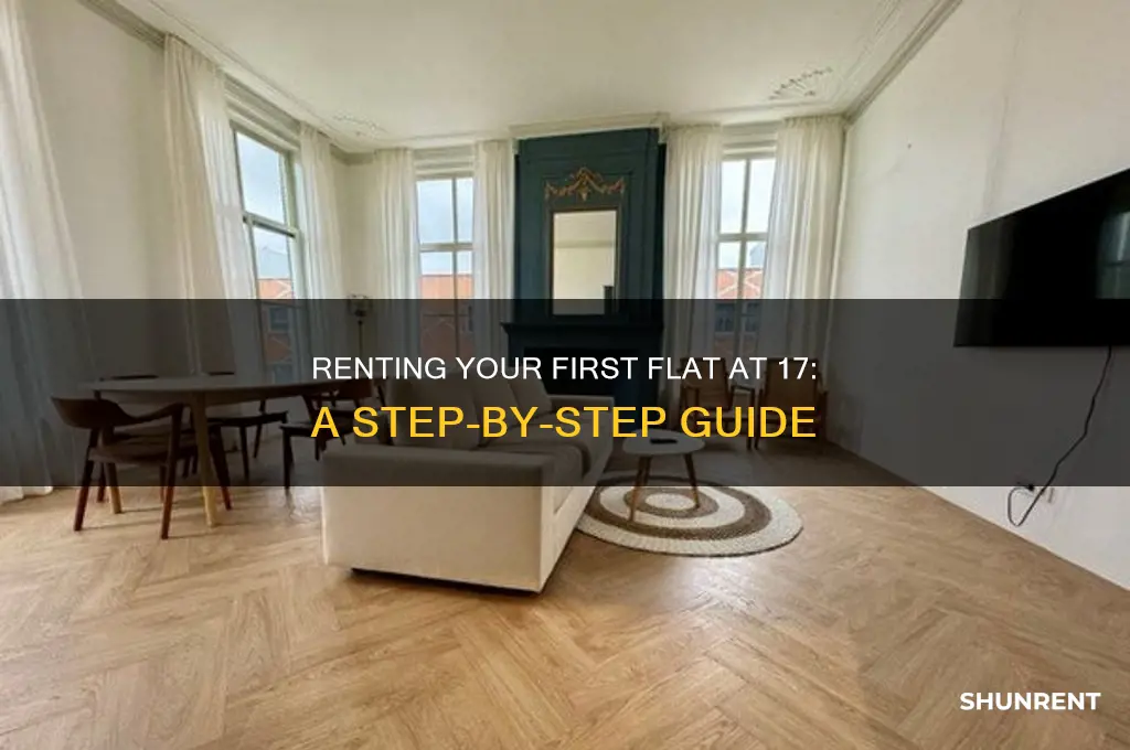 how to rent a flat at 17