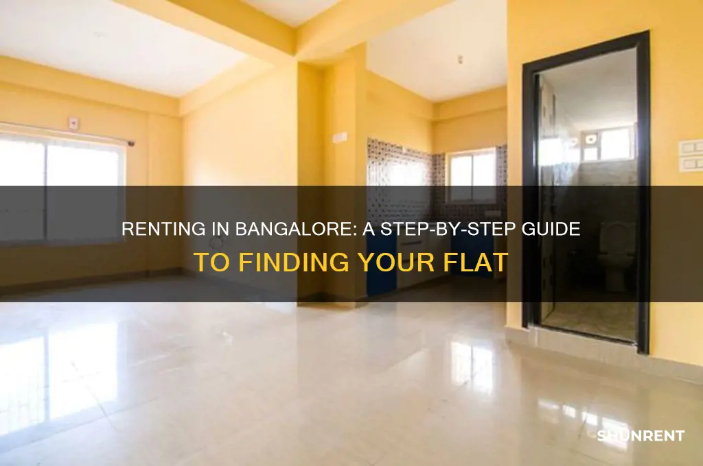 how to rent a flat in bangalore