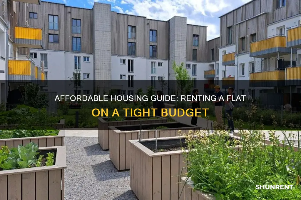 how to rent a flat on low income