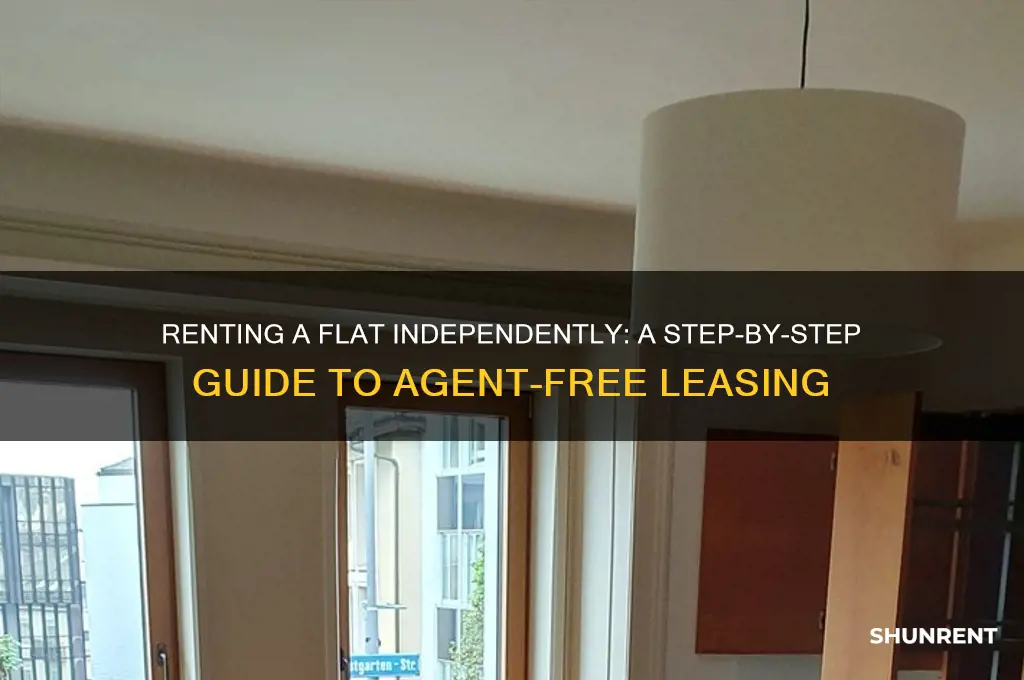 how to rent a flat without an agent