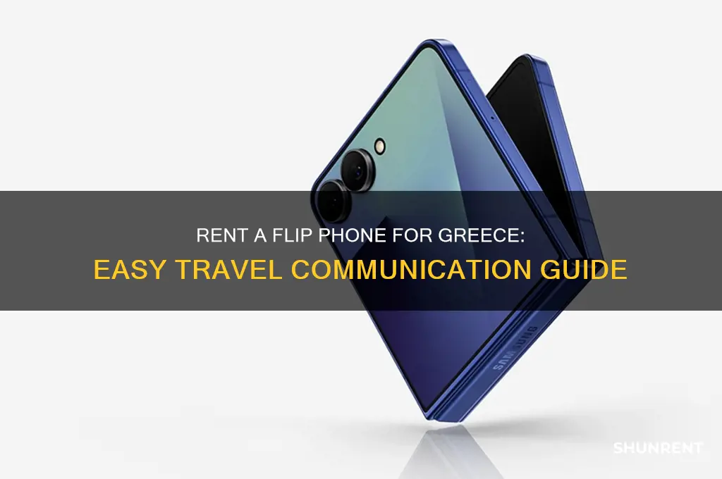 how to rent a flip phone for use in greece