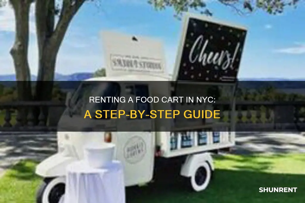 how to rent a food cart in nyc