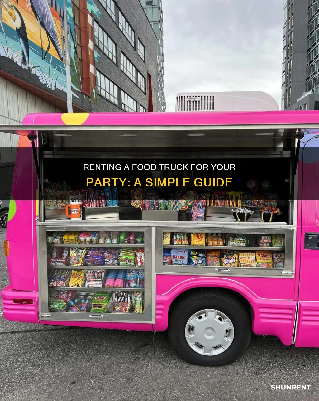 how to rent a food truck for a party