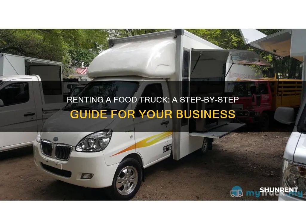 how to rent a food truck for my business