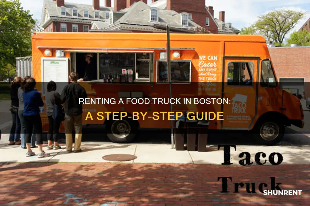 how to rent a food truck in boston ma