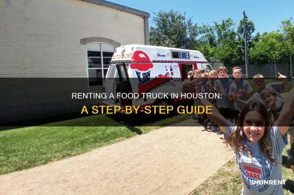 how to rent a food truck in houston