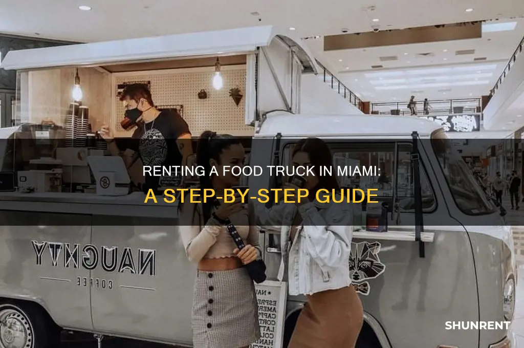 how to rent a food truck in miami