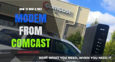 Save Money: Rent a Free Modem from Comcast Easily