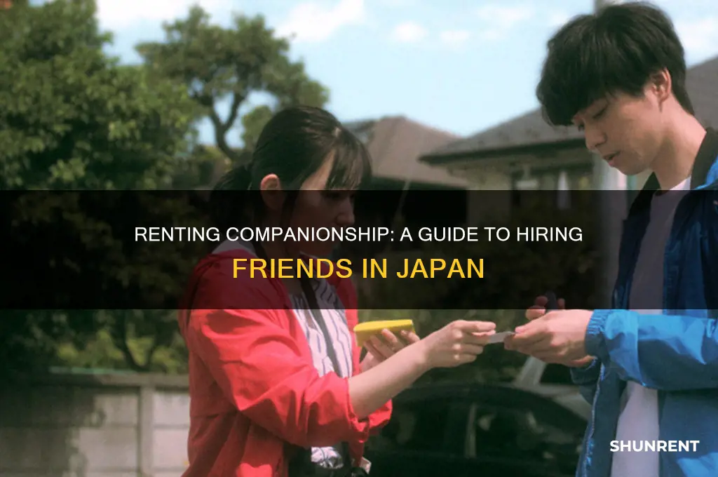 how to rent a friend in japan