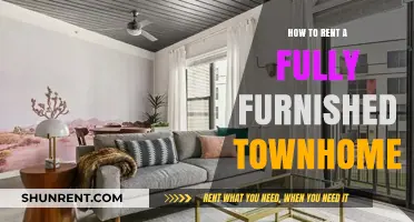 Renting a Fully Furnished Townhome: A Complete Guide for Tenants
