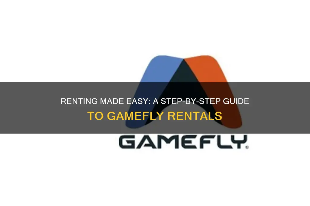 how to rent a game on gamefly